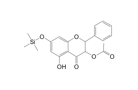 Pinobanksin 3-acetate, 7-mono-TMS