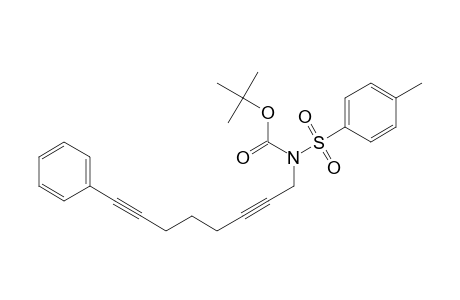 N-tert-Butoxycarbonyl-N-(8-phenyl-2,7-octadiynyl)-p-toluenesulfonamide