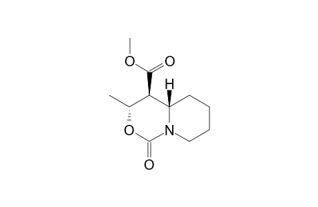 (4R,5S,6S)-1-AZA-4-METHYL-5-METHOXYCARBONYL-2-OXO-3-OXABICYCLO-[4.4.0]-DECANE