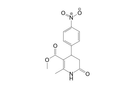 Methyl 6-methyl-4-(4-nitrophenyl)-2-oxo-3,4-dihydro-1H-pyridine-5-carboxylate
