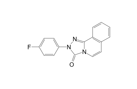 2-(p-Fluorophenyl)-2H-[1,2,4]triazolo-[3,4-a]isoquinolin-3-one