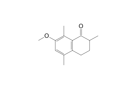 7-Methoxy-2,5,8-trimethyl-1-tetralone