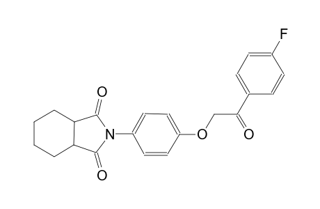 1H-isoindole-1,3(2H)-dione, 2-[4-[2-(4-fluorophenyl)-2-oxoethoxy]phenyl]hexahydro-