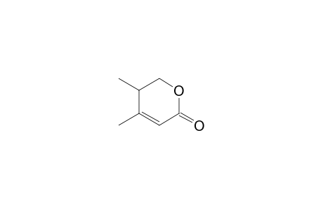 2H-Pyran-2-one, 5,6-dihydro-4,5-dimethyl-