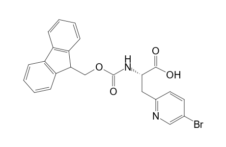 (2S)-2-(Fluororenylmethoxycarbonylamino)-3-(5'-bromo-2'-pyridyl)propionic acid