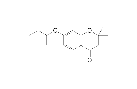 7-[(sec-Butyl)oxy]-2,2-dimethyl-4-chromanone