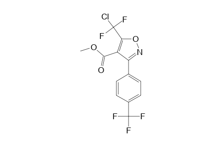 METHYL-5-(CHLORODIFLUOROMETHYL)-3-[4-(TRIFLUOROMETHYL)-PHENYL]-4-ISOXAZOLE-CARBOXYLATE