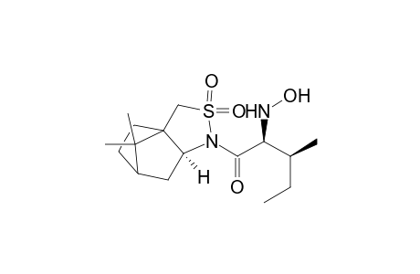 (2S,2'S,3'S)-N-(2'-(Hydroxyamino)-3'-methylpentanoyl)bornane-10,2-sultam