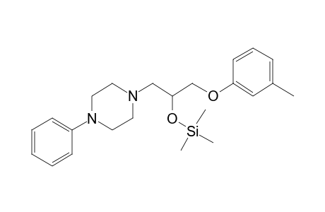 1-(3-Methylphenoxy)-3-(4-phenylpiperazin-1-yl)propan-2-ol, tms