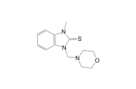 1-methyl-3-(4-morpholinylmethyl)-1,3-dihydro-2H-benzimidazole-2-thione