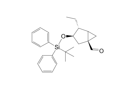 (1S,3R,4R)-3-[(t-Butyldiphenylsilyl)oxy]-4-ethylbicyclo[3.1.0]hexane-1-carbaldehyde