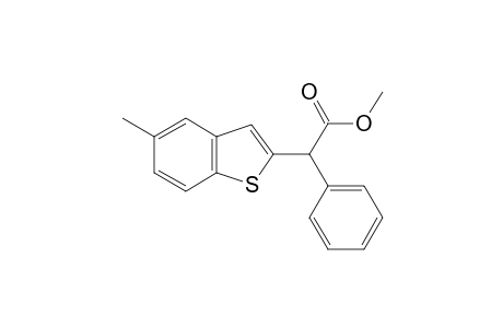 Methyl 2-(5-methylbenzo[b]thiophen-2-yl)-2-phenylacetate