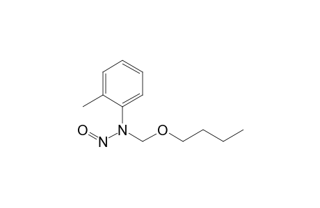 N-Nitroso-N-(n-butoxymethyl)-2-methylphenylamine