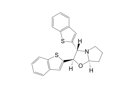 (2R,3R,7aR)-2,3-Bis-benzo[b]thiophen-2-yl-hexahydro-pyrrolo[2,1-b]oxazole
