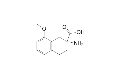 2-Amino-8-methoxy-3,4-dihydro-1H-naphthalene-2-carboxylic acid