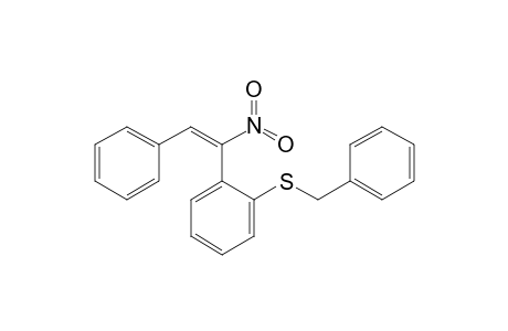 (E)-1-[2-(Benzylsulfanyl)phenyl]-1-nitro-2-phenylethene