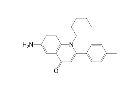 6-Amino-1-hexyl-2-p-tolylquinolin-4(1H)-one