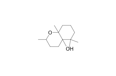 2H-1-Benzopyran-4a(5H)-ol, hexahydro-2,5,5,8a-tetramethyl-
