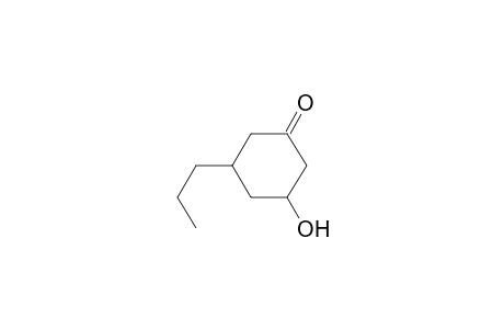 (3SR,5RS)-3-Hydroxy-5-(n-propyl)cyclohexanone