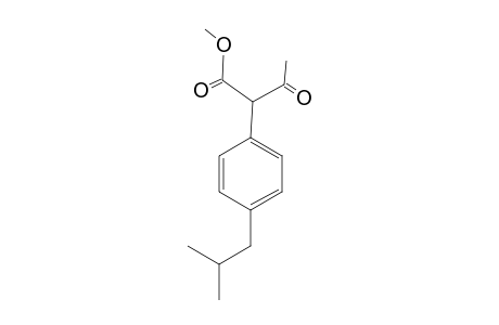 2-(4-isobutylphenyl)-3-keto-butyric acid methyl ester