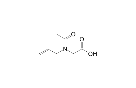 2-[acetyl(allyl)amino]acetic acid