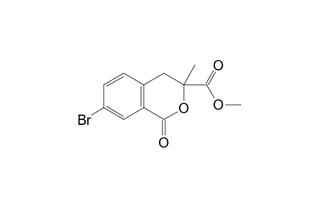 Methyl 7-bromo-3-methyl-1-oxoisochroman-3-carboxylate