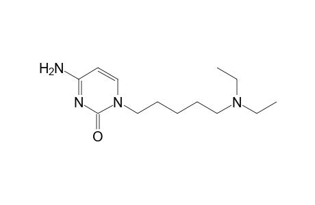 1-[5-[N,N-diethylamino]pentyl]-4-amino-2(1H)-pyrimidinone