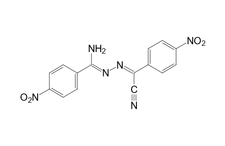 p-nitrobenzamide, azine with (p-nitrophenyl) glyoxylonitrile