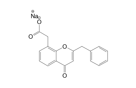 2-(2-BENZYL-4H-4-OXO-CHROMEN-8-YL)-ACETIC-ACID-SODIUM-SALT