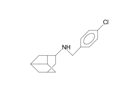 N-(4-Chloro-benzyl)-4-proto-adamantanamine