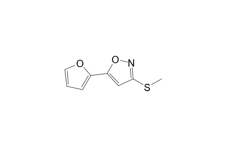 5-(2-furanyl)-3-(methylthio)isoxazole
