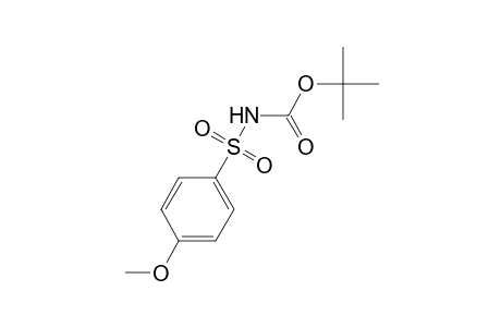 Carbamic acid, [(4-methoxyphenyl)sulfonyl]-, 1,1-dimethylethyl ester