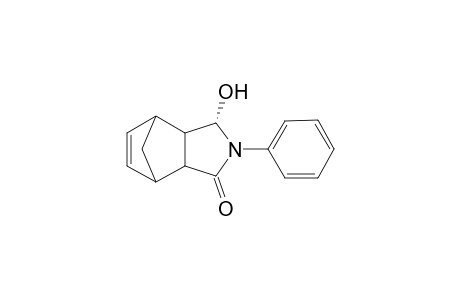 (N-Phenyl-5.alpha.-hydroxy-3-oxo-4-aza)tricyclo[5.2.1.0(2,6)]-8-decene
