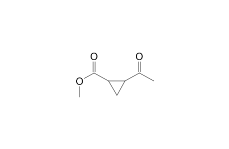 2-Acetyl-1-cyclopropanecarboxylic acid methyl ester
