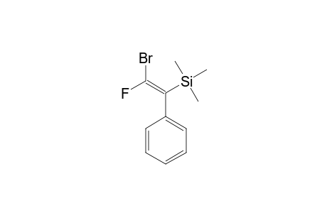 1-BROMO-1-FLUORO-2-PHENYL-2-TRIMETHYLSILYL-ETHENE;MAJOR-ISOMER