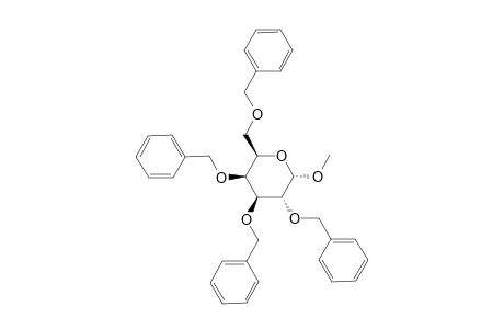 Methyl 2,3,4,6-tetra-O-benzyl.alpha.-D-galactopyranoside