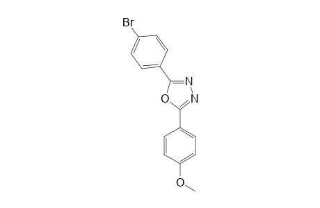 2-(4-BROMOPHENYL)-5-(4-METHOXYPHENYL)-1,3,4-OXADIAZOLE