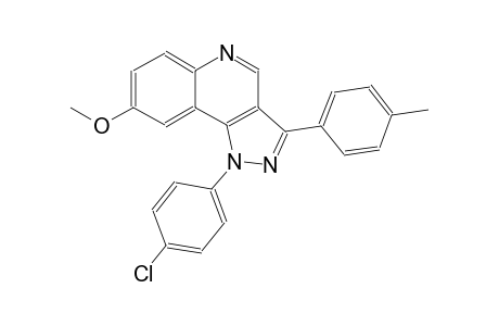 1-(4-chlorophenyl)-3-(4-methylphenyl)-1H-pyrazolo[4,3-c]quinolin-8-ylmethyl ether