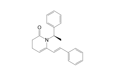 1-[(1R)-1-phenylethyl]-6-[(E)-styryl]-3,4-dihydropyridin-2-one