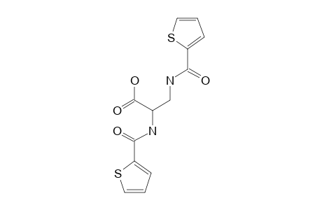 2,3-bis(thiophene-2-carbonylamino)propionic acid