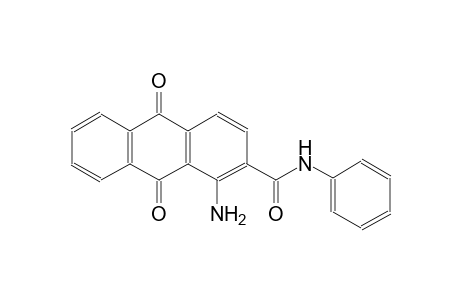 2-anthracenecarboxamide, 1-amino-9,10-dihydro-9,10-dioxo-N-phenyl-