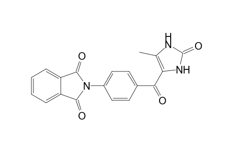 2-[4-(2-keto-5-methyl-4-imidazoline-4-carbonyl)phenyl]isoindoline-1,3-quinone