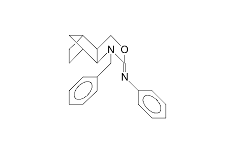 Diexo-1-benzyl-5,8-methano-2-phenylimino-hexahydro-4H-3,1-benzoxazine