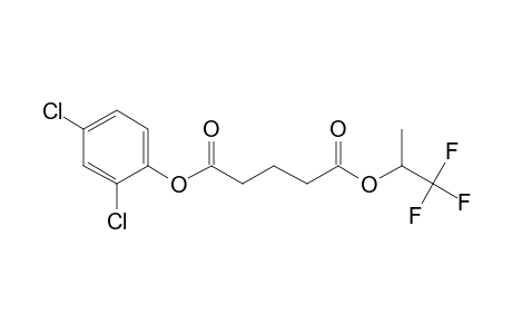 Glutaric acid, 1,1,1-trifluoroprop-2-yl 2,4-dichlorophenyl ester