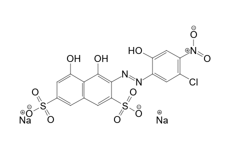 2,7-Naphthalenedisulfonic acid, 3-[(5-chloro-2-hydroxy-4-nitrophenyl)azo]-4,5-dihydroxy-, disodium salt
