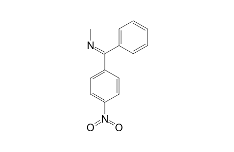 E-N-(4-NITRO-ALPHA-PHENYLBENZYLIDEN)-METHYLAMIN