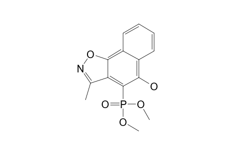 4-DIMETHYLPHOSPHONO-5-HYDROXYNAPHTH-[2,1-D]-ISOXAZOLE