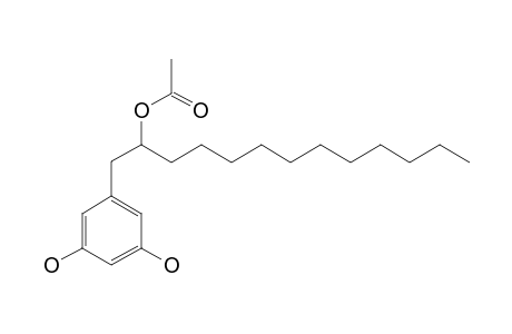 5-(2-ACETOXYTRIDECYL)-RESORCINOL