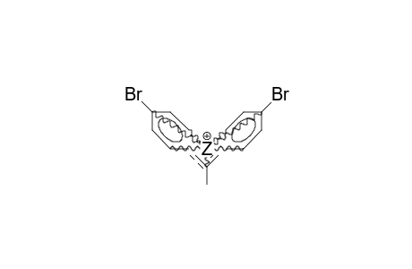 Bis(4-bromophenyl)-methyl-carbenium cation