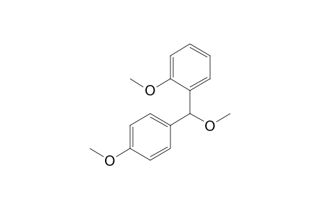 1-[Methoxy(2'-methoxyphenyl)methyl]-4-methoxybenzene